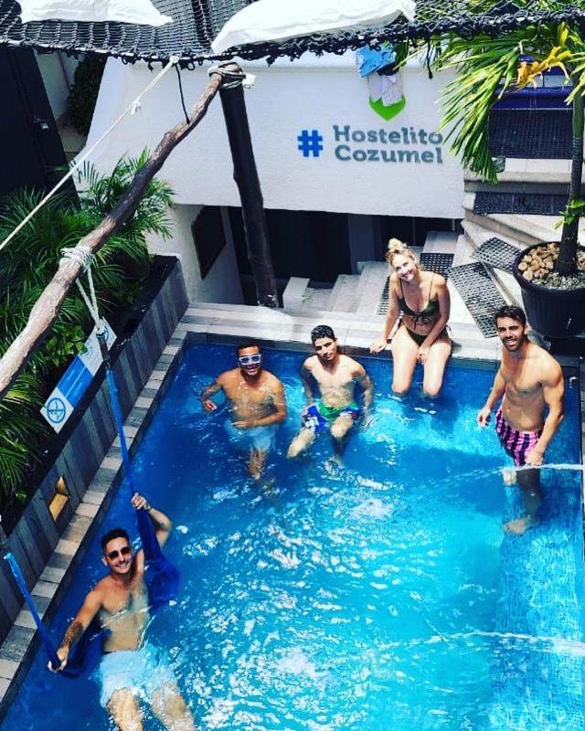 Hostelito Hotel Cozumel Kültér fotó